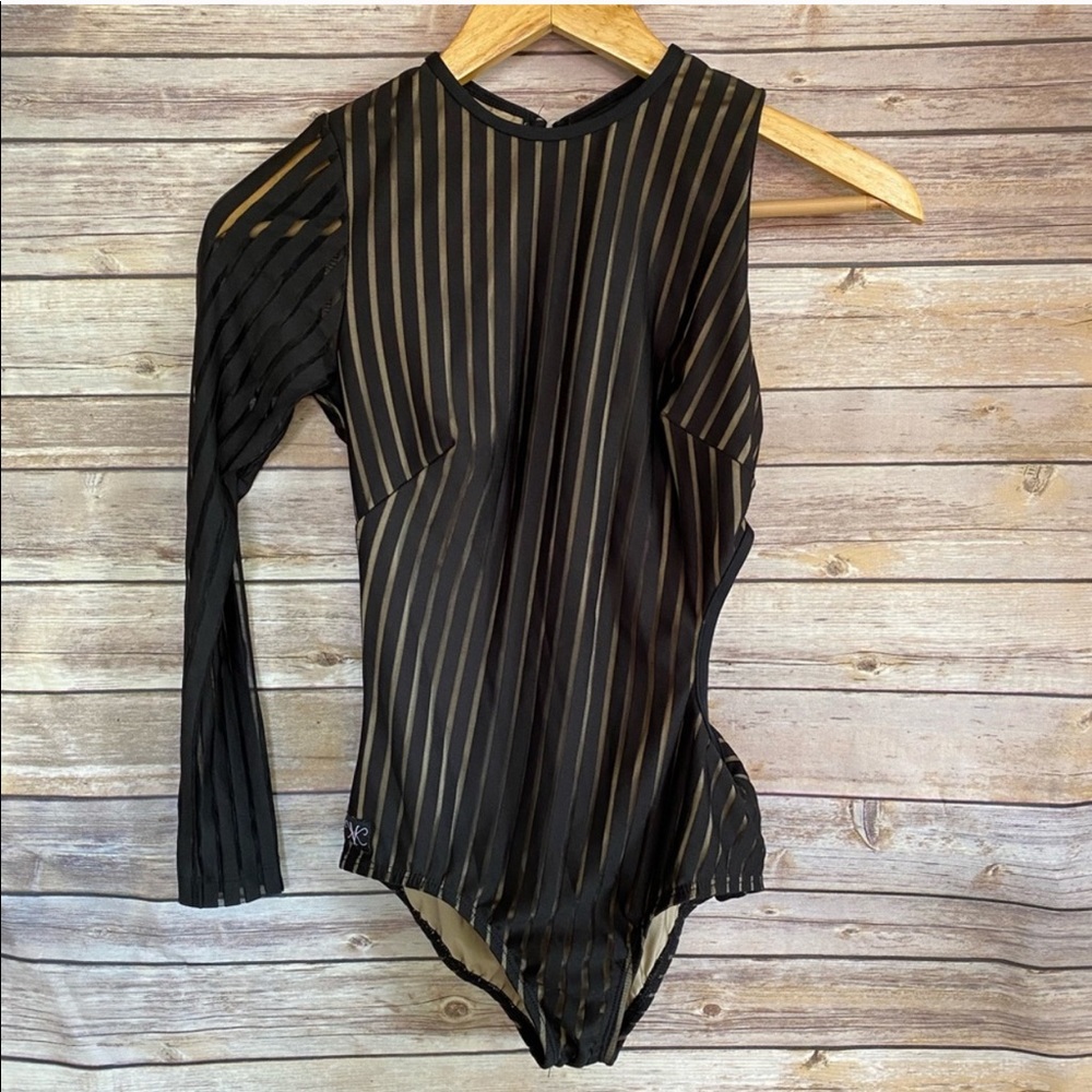 Kandi Kouture Black Leotard